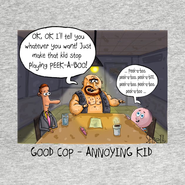 Good Cop, Annoying Kid by macccc8